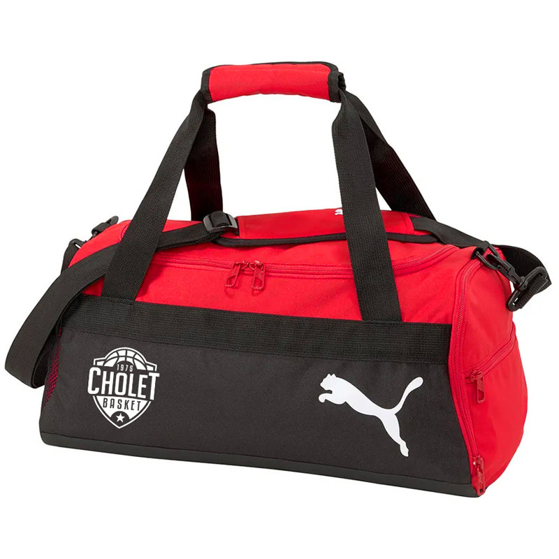 Sac de sport Puma noir/rouge