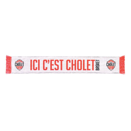 Écharpe "Ici c'est Cholet"