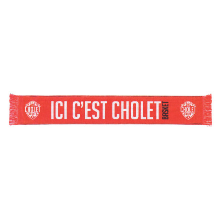 Écharpe "Ici c'est Cholet"